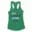 Ayyooo Aarambame Asathala Iruke Da Women's Racerback Tank in Solid Kelly Green Color
